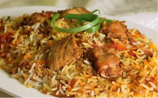 ارز بدوي باللحم الضانى البرقي