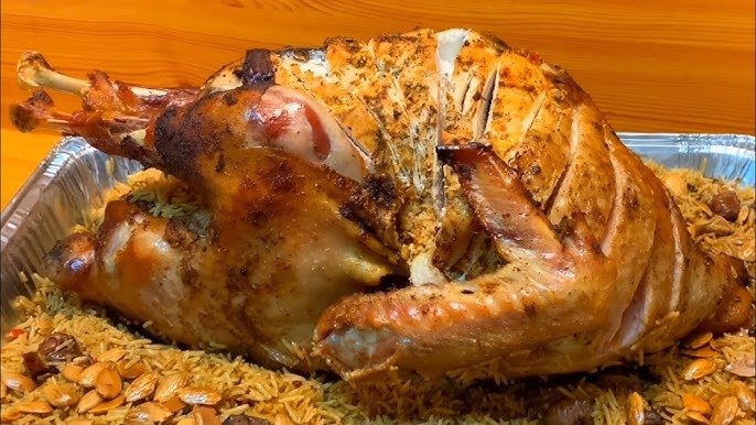 ديك بلدي بالطريقة البدوية