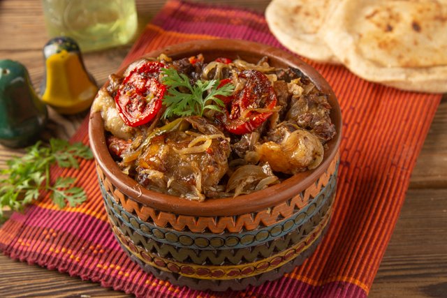 طاجن عكاوي بالخلطة