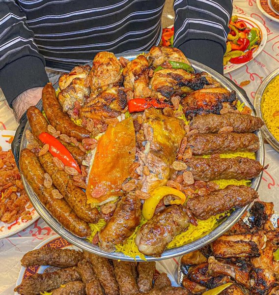 صينية الواحة 