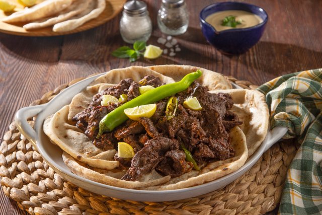طاسة كبده إسكندراني 